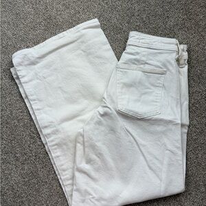 Universal Thread White Wide-Leg Jeans